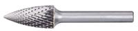 PFERD TOOLS 21122516 Freesstift Spitsboog Lengte 55 mm Afmeting, Ø 6 mm Werklengte 18 mm Schachtdiameter 6 mm - thumbnail