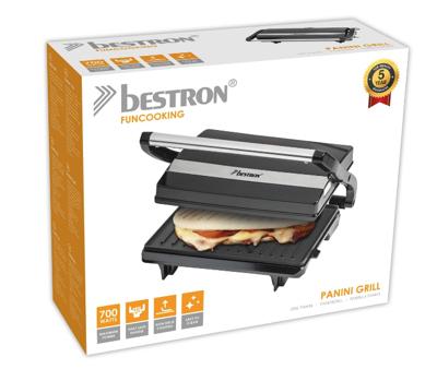 Bestron APM123Z Panini Grill Zwart