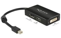 DeLOCK Mini DisplayPort > DisplayPort/HDMI/DVI adapter - thumbnail