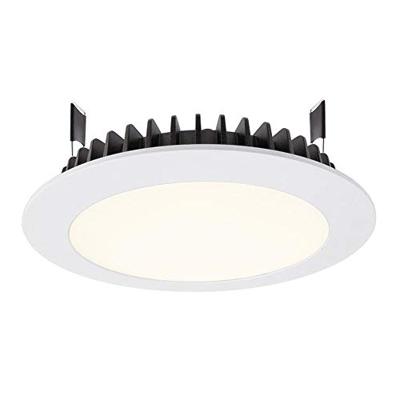 Deko Light 565234 LED Panel Round III 20 LED-inbouwlamp Energielabel: G (A - G) LED LED vast ingebouwd 20 W Verkeerswit (RAL 9016)