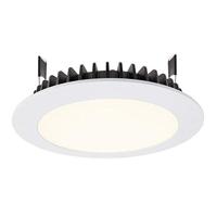 Deko Light 565234 LED Panel Round III 20 LED-inbouwlamp Energielabel: G (A - G) LED LED vast ingebouwd 20 W Verkeerswit (RAL 9016) - thumbnail