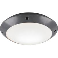 LED Plafondlamp Badkamer - Waterdicht IP54 - E27 Fitting - Mat Antraciet - thumbnail