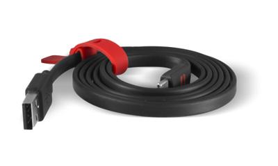 CROSSCALL Platte USB/USB-C Kabel 1,2 M Zwart