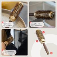 Olivia Garden Blow Out Speed Gold and Brown 45mm - thumbnail