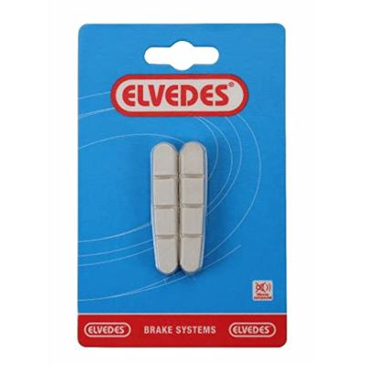 Shimano Elvedes velgremblokjes (1paar) road 55mm wit shim.6837-card