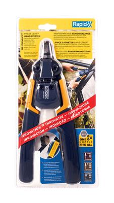 Klinktang - RAPID - RP100 MULTI - Aluminium en roestvrij staal - Blisterverpakking