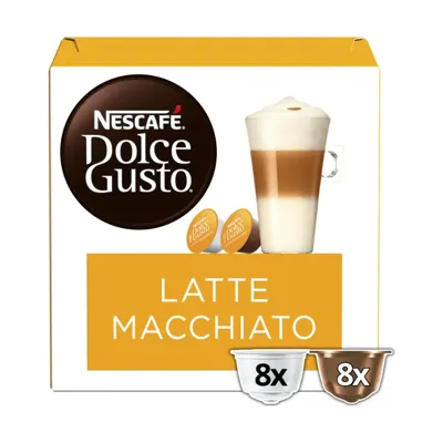 Nescafé Dolce Gusto koffiecapsules, Latte Macchiato, pak van 16 stuks