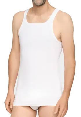 Heren onderhemd 100% katoen - Grote maten - 671 - Mannen hemd - Naadloos