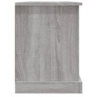 Tv-meubel 99,5x35,5x48 cm bewerkt hout grijs sonoma eikenkleur - thumbnail