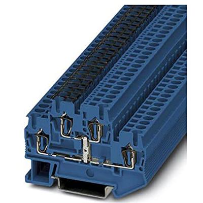Phoenix Contact 3035108 Doorgangsserieklem 5.2 mm Spanveer Blauw 50 stuk(s) Phoenix Contact 3035108 Doorgangsserieklem 5.2 mm Spanveer Blauw 50 stuk(s)