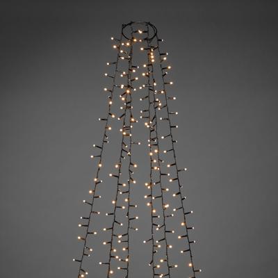 Konstsmide 6651-830 LED-boommantel Buiten Energielabel: E (A - G) werkt op het lichtnet Aantal lampen 1080 LED Barnsteen Verlichte lengte: 4 m Konstsmide 6651-830 LED-boommantel Buiten Energielabel: E (A - G) werkt op het lichtnet Aantal lampen 1080 LED Barnsteen Verlichte lengte: 4 m