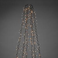 Konstsmide 6651-830 LED-boommantel Buiten Energielabel: E (A - G) werkt op het lichtnet Aantal lampen 1080 LED Barnsteen Verlichte lengte: 4 m - thumbnail