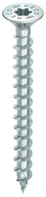 HECO TOPIX-plus schroeven - platkop verzinkt - 4x20 mm - Torx T-20 (HD20) - voldraad - 200 st