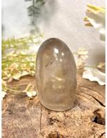 Bergkristal sculptuur 300 - 400 gram helder uniek Madagaskar - thumbnail