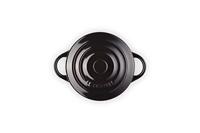 LE CREUSET - Aardewerk - Mini braadpan 10cm zwart - thumbnail