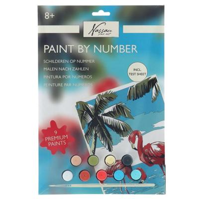 Nassau Schilderen op Nummer Flamingo Nassau Schilderen op Nummer Flamingo