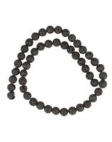 Lavasteen Kralenstreng (8 mm) - thumbnail