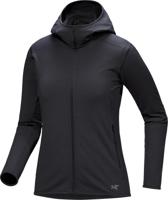 Arcteryx Kyanite LT Hoody Fleece Dames Black S - thumbnail