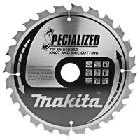 Makita Accessoires Cirkelzaagblad TipE 210x20x1,9 24T 23g - B-09438 - thumbnail