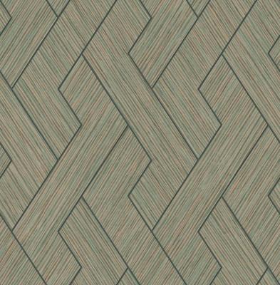 Dutch Wallcoverings Arber - Ember Emerald/Gold - Groen/Goud