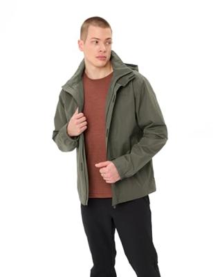 Vaude Escape Light Regenjas Heren Black/Khaki XL