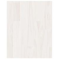 Tv-meubel 70x33x42 cm massief grenenhout wit - thumbnail