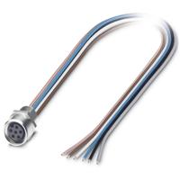Phoenix Contact 1542677 Sensor/actuator inbouwconnector M8 Aantal polen (sensoren): 6 Bus, inbouw 0.50 m 1 stuk(s) - thumbnail