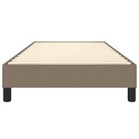 Boxspringframe stof taupe 90x190 cm - thumbnail
