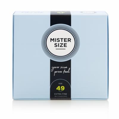 Condooms Mister Size Pure Feel Extra Thin Ø 4,9 cm
