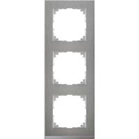 Merten MEG4030-3646 Afdekking Frame System M RVS 1 stuk(s) - thumbnail