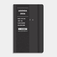 Deluxe Pocket Agenda 2026 Antraciet - thumbnail