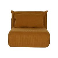 Slaapbank Home ESPRIT Mosterd Scandi 83 X 85 X 70 CM - thumbnail