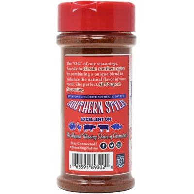 Blues Hog Dry rub seasoning 5,5oz 156 gram Blues Hog Dry rub seasoning 5,5oz 156 gram