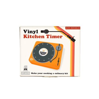 Platenspeler kookwekker Platenspeler kookwekker