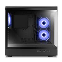 ATX Semi-toren BehuizingNox-Xtreme NXHUMMERSIGNALBK - thumbnail