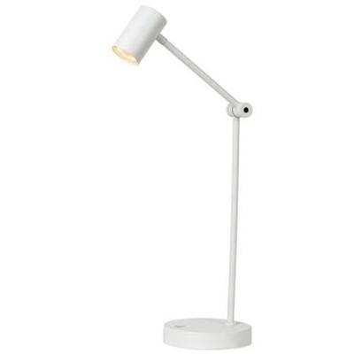 Lucide TIPIK - Oplaadbare Bureaulamp - Accu/Batterij - LED 3 StepDim - 1x3W 2700K - Wit Lucide TIPIK - Oplaadbare Bureaulamp - Accu/Batterij - LED 3 StepDim - 1x3W 2700K - Wit