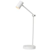 Lucide TIPIK - Oplaadbare Bureaulamp - Accu/Batterij - LED 3 StepDim - 1x3W 2700K - Wit - thumbnail