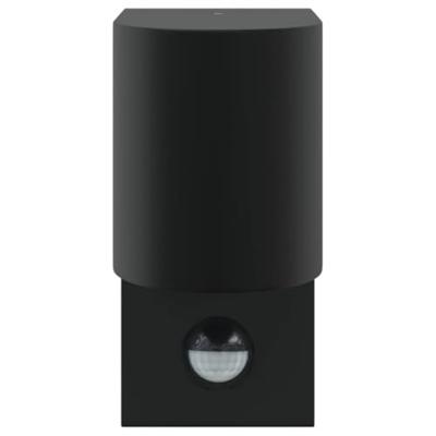 VidaXL Buiten wandlamp 2 pcs zwart 12 x 7 x 15 cm roestvrij staal