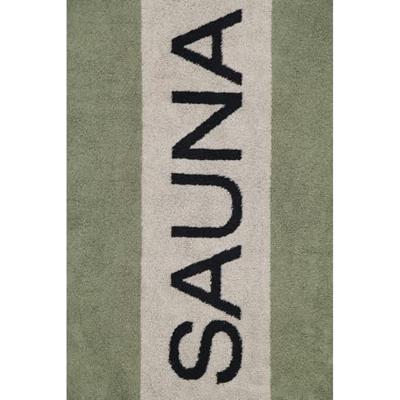 Cawö Cawo Sauna handdoek 80/200 field