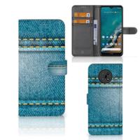 Nokia G50 | Wallet Case | met Pasjes | Jeans - thumbnail