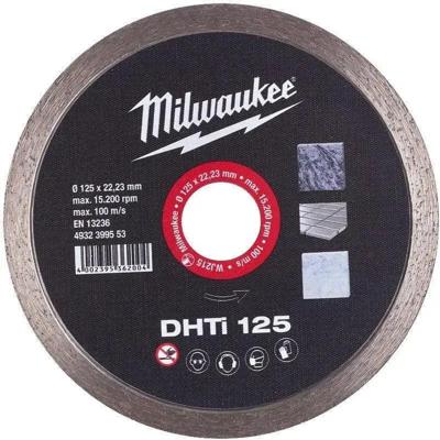 Milwaukee Diamantdoorslijpschijven DHTi DHTi 125 mm 1 st - 4932399553 Milwaukee Diamantdoorslijpschijven DHTi DHTi 125 mm 1 st - 4932399553