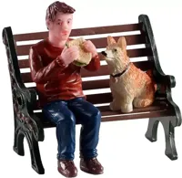 Lemax lunchbreak buddy kerstdorp figuur type 2 2020 - thumbnail