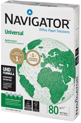Navigator On The Go printpapier ft A4, 80 g, pak van 500 vel Navigator On The Go printpapier ft A4, 80 g, pak van 500 vel