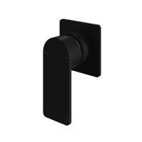 Douchekraan Inbouw Hotbath Gal Mengkraan Mat Zwart (excl. inbouwdeel) - thumbnail