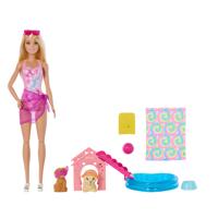 Barbie Family Puppy Pool Party - thumbnail