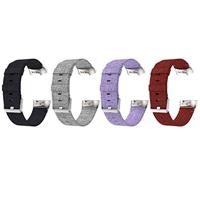 Fitbit Charge 3 & 4 nylon bandje - Grijs - thumbnail