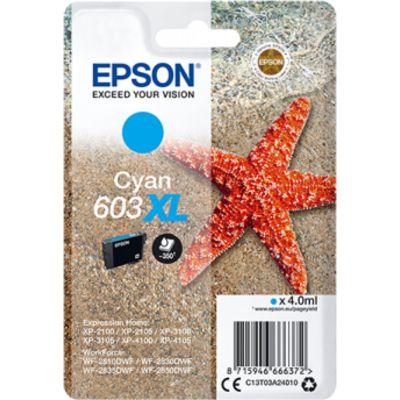 Epson Singlepack Cyan 603XL Ink Epson Singlepack Cyan 603XL Ink