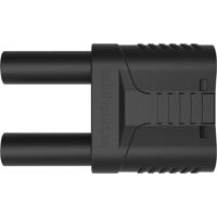 Schützinger SKURZ 6100 / 19-4 IG 2MB Ni / SW Veiligheids-kortsluitingstekker Zwart 1 stuk(s) - thumbnail