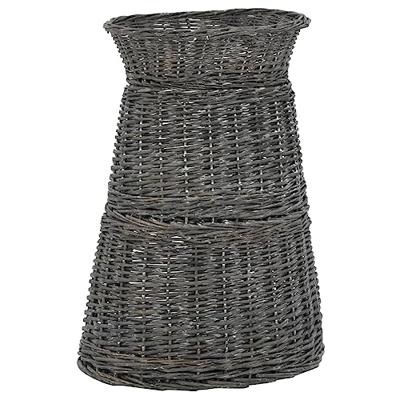 VidaXL 3-delige kattenmandenset met kussens 47x34x60 cm wilgen