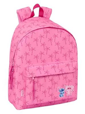 Schoolrugzak Lilo & Stitch Chill Roze Munt 33 x 42 x 15 cm